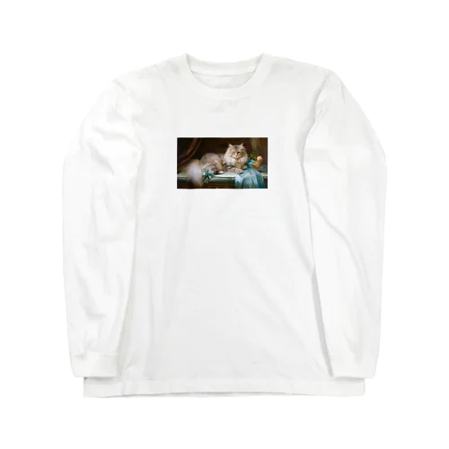 おしゃれな猫 Long Sleeve T-Shirt