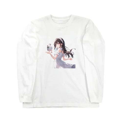 鳥界のアイドル❤️鳩のハトコ様 Long Sleeve T-Shirt