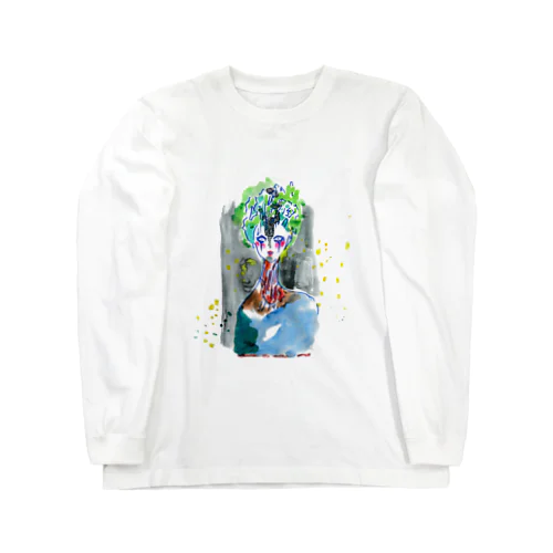 地球人間 Long Sleeve T-Shirt