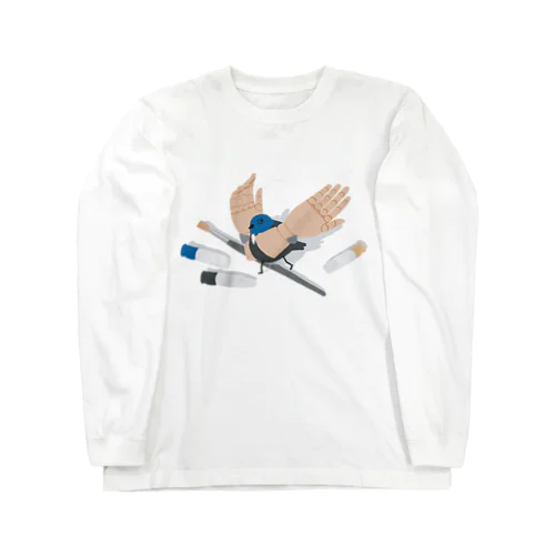 人手不足 Long Sleeve T-Shirt