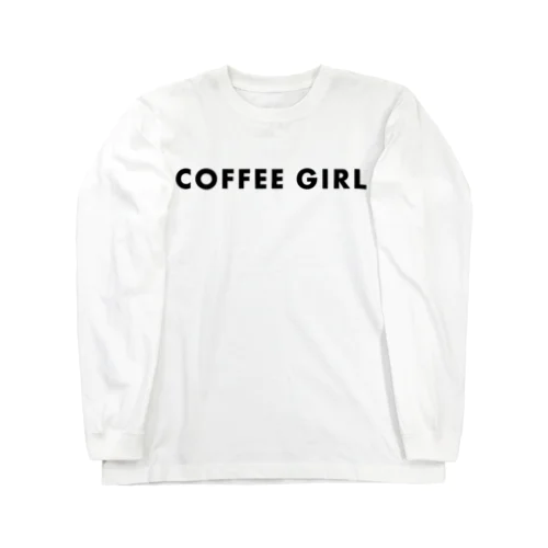 Coffee Girl クチナシ (コーヒーガール クチナシ) Long Sleeve T-Shirt