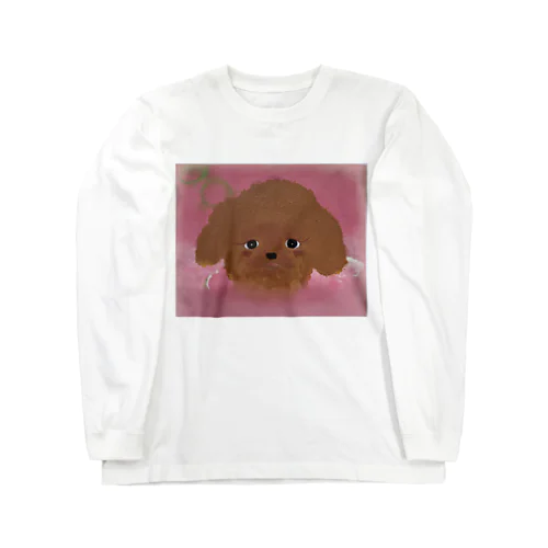 toy poodle？？？ ロングスリーブTシャツ