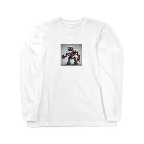 かっこいいロボットのイラストグッズ Long Sleeve T-Shirt