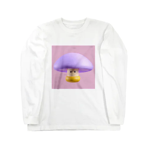 比率がおかしいきのこくん Long Sleeve T-Shirt