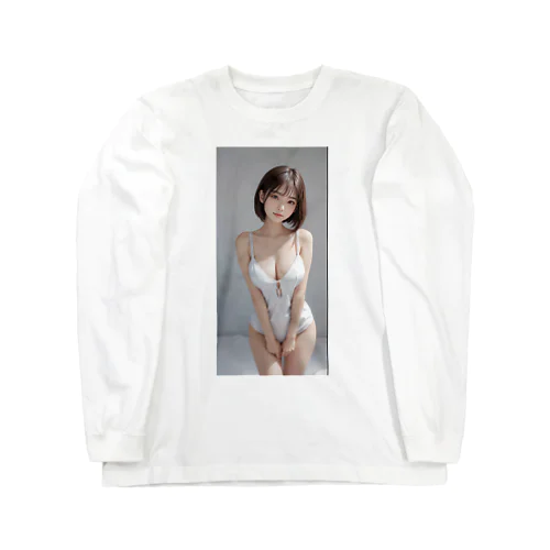 可愛い美少女 Long Sleeve T-Shirt