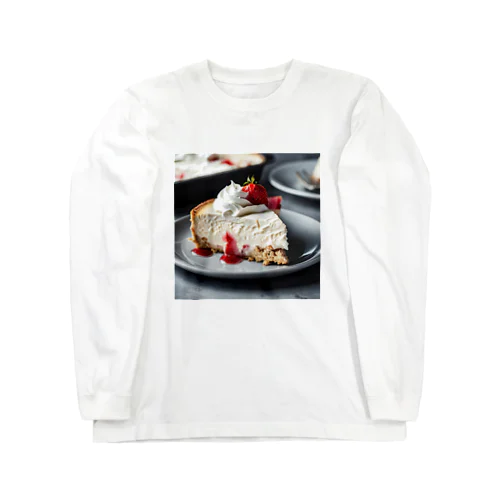 いちごいっぱいのチーズケーキ ロングスリーブTシャツ