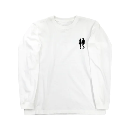 幸せなカップル Long Sleeve T-Shirt