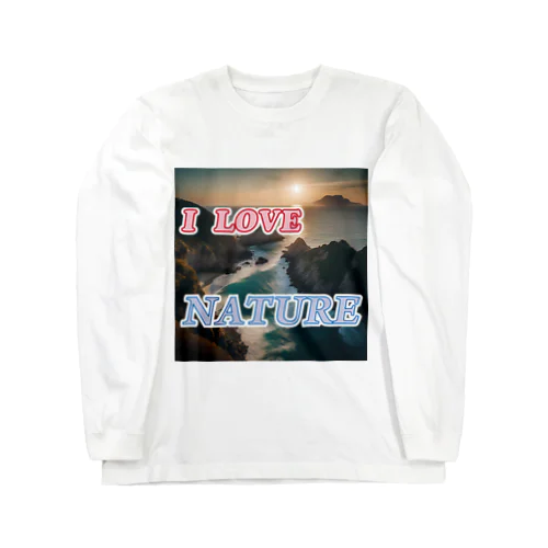 I LOVE NATURE Long Sleeve T-Shirt