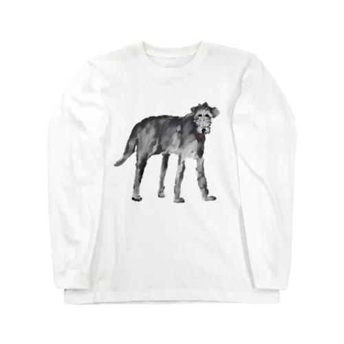 スレンダーな犬 Long Sleeve T-Shirt