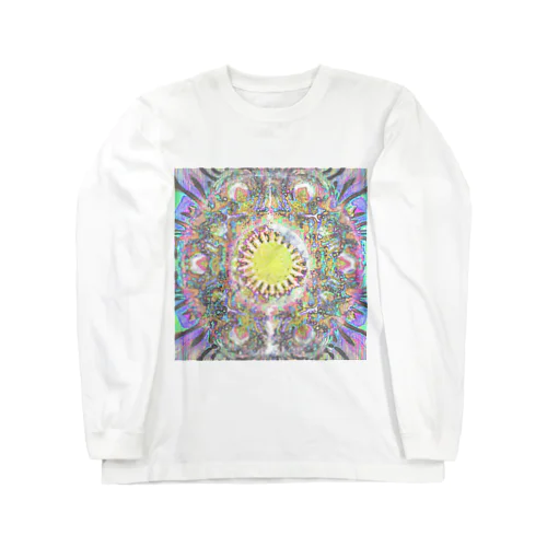 サイケデリックな太陽 Long Sleeve T-Shirt