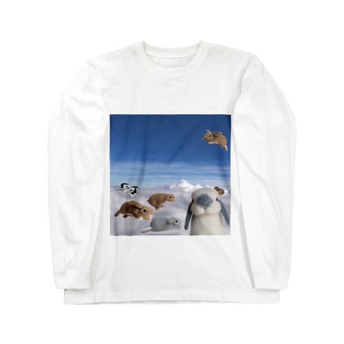 雲海うさぎ Long Sleeve T-Shirt