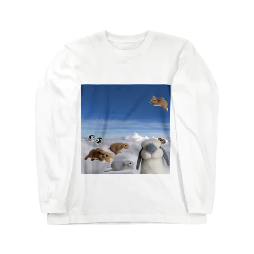 雲海うさぎ Long Sleeve T-Shirt