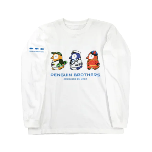 PENGUIN BROTHERS（水兵&スケボー&チャイナ） ロングスリーブTシャツ