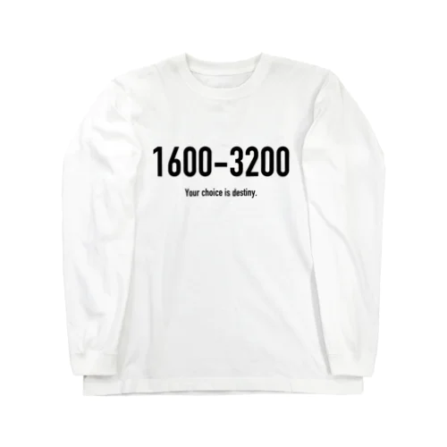 POINTS - 1600-3200 ロングスリーブTシャツ