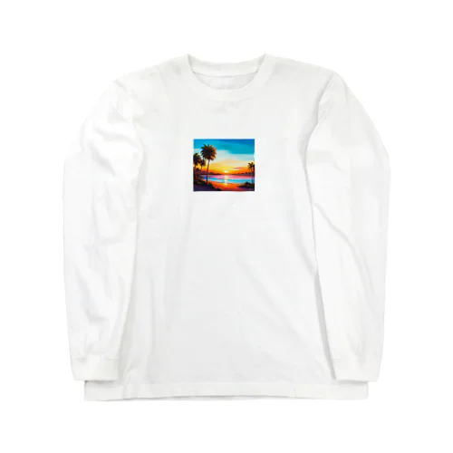 癒しのビーチ Long Sleeve T-Shirt