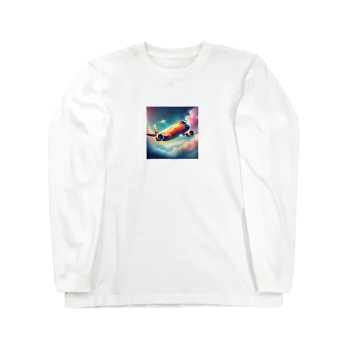 幻想飛行機 Long Sleeve T-Shirt