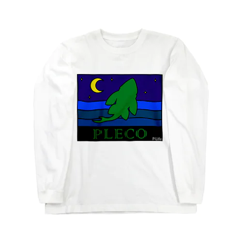 【moonlit Pleco】 롱 슬리브 티셔츠