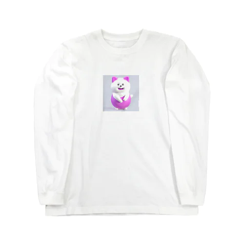 憎めない顔のポメラニアン Long Sleeve T-Shirt