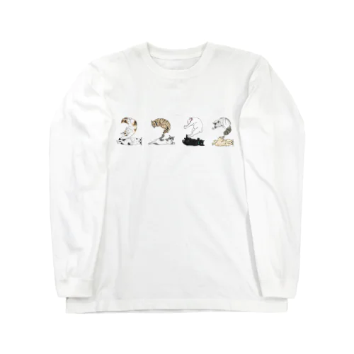 にゃーにゃーにゃーにゃー猫ズ Long Sleeve T-Shirt