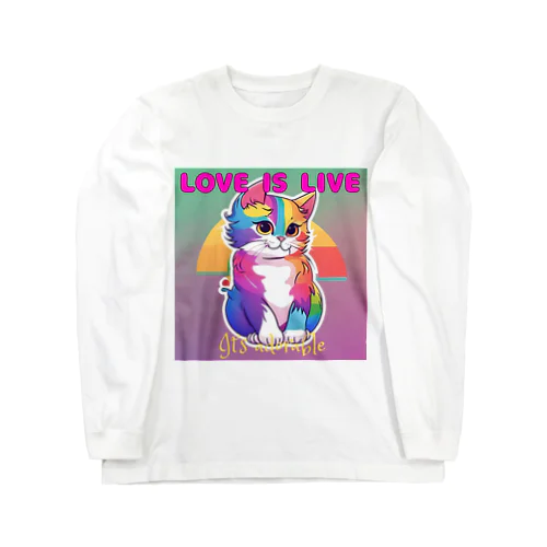 An LGBTQ cat Long Sleeve T-Shirt