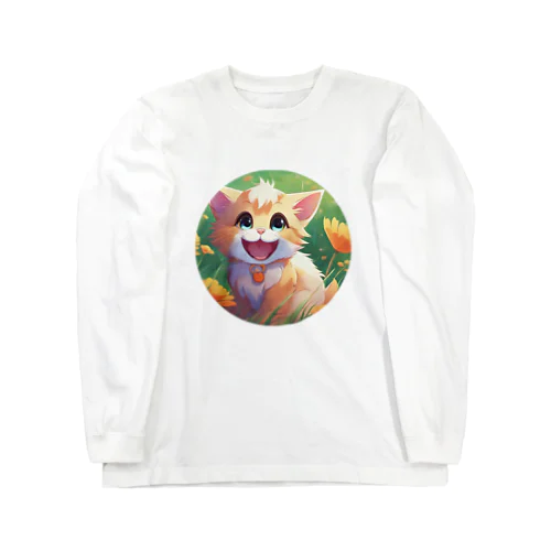 ほっこり子猫 Long Sleeve T-Shirt