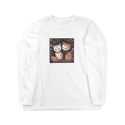 ワンダーキャットイラストグッズ Long Sleeve T-Shirt