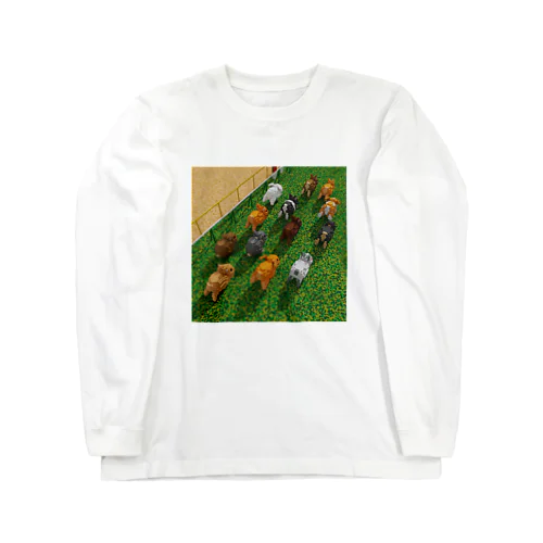 うさぎダービー（後） Long Sleeve T-Shirt