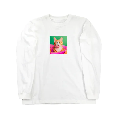 イケイケ猫ちゃん Long Sleeve T-Shirt