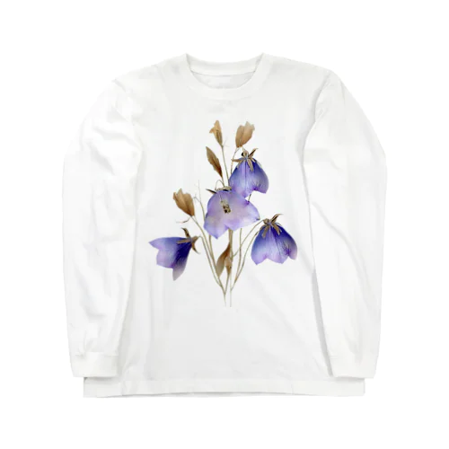 キキョウ Chinese bellflower Long Sleeve T-Shirt