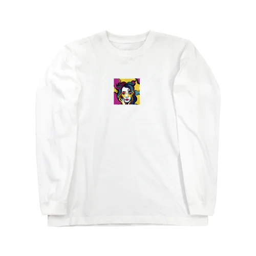 個性で溢れる女の子 Long Sleeve T-Shirt