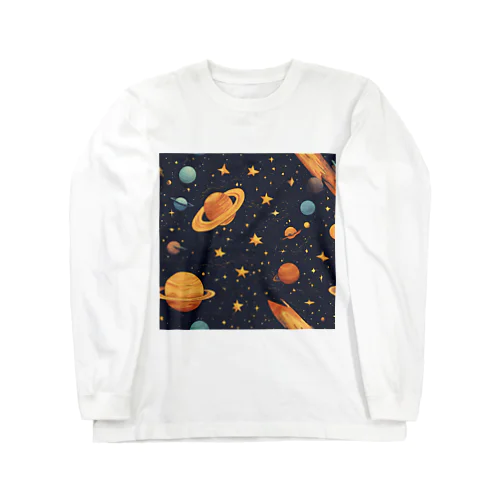 銀河系 Long Sleeve T-Shirt