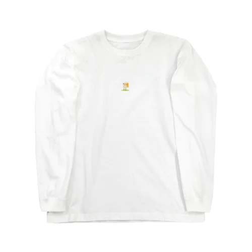 羊だってビール飲みたい日もあるメェ〜 Long Sleeve T-Shirt