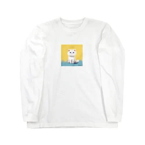 三つ子ネコのレモ Long Sleeve T-Shirt