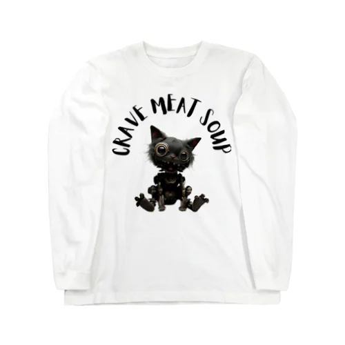#Cyber Cat ロングスリーブTシャツ