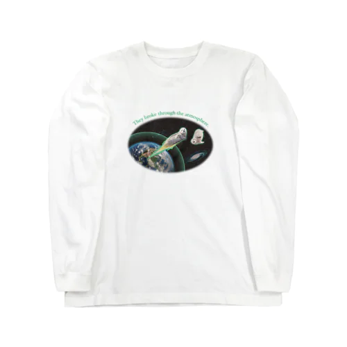 大気圏を突破したアザラシ Long Sleeve T-Shirt