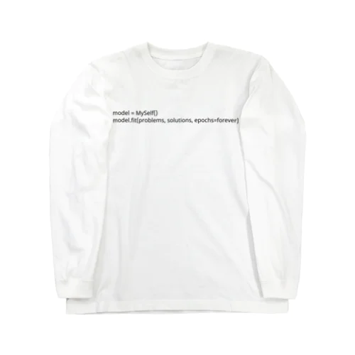 model = MySelf() Long Sleeve T-Shirt