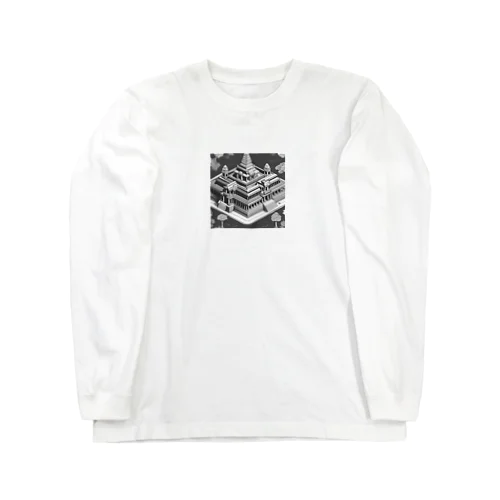 有名な観光スポットイメージ画像：アンコールワット（カンボジア） Long Sleeve T-Shirt