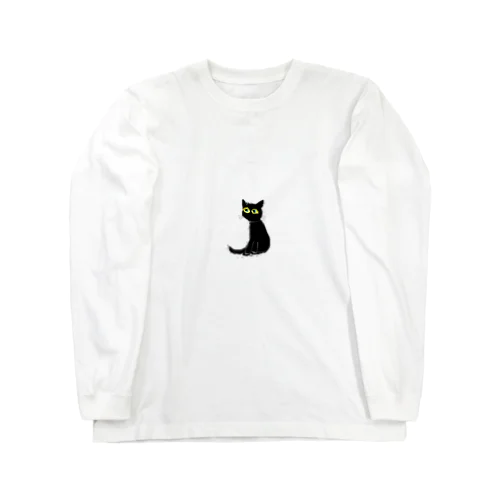 黒猫の僕の名前は、ソックス ロングスリーブTシャツ
