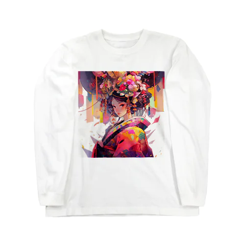 花魁 Long Sleeve T-Shirt