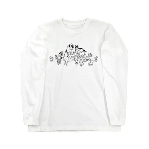 犬の集会　2 Long Sleeve T-Shirt