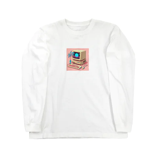 懐かしい90年代のパソコン② Long Sleeve T-Shirt