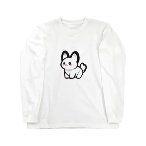 ほわいとにゃいがー Long Sleeve T-Shirt