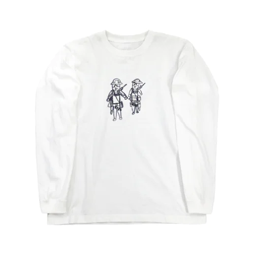 ぺぺとミミ永遠の戦い Long Sleeve T-Shirt