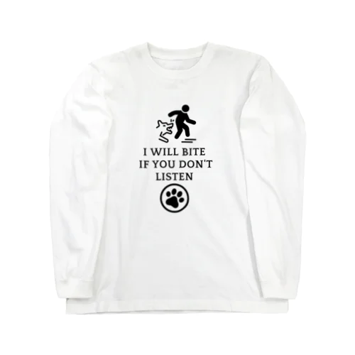 愛犬家による愛犬家のためのアイテム Long Sleeve T-Shirt