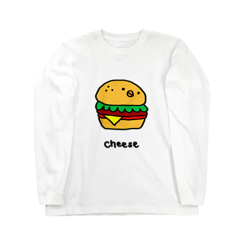 チーズバーガー ロングスリーブTシャツ