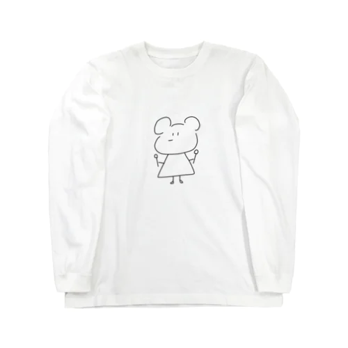 まるモカちゃん Long Sleeve T-Shirt