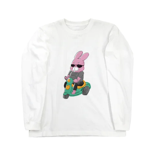 うさじ　バイクver. Long Sleeve T-Shirt