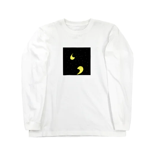 夜の月 Long Sleeve T-Shirt