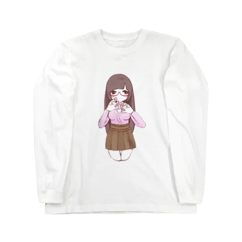 【偶像】教祖ゆど：嬉野ゆどうふ ロングスリーブTシャツ