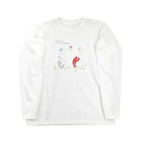 のはらでおえかき / ロンT Long Sleeve T-Shirt